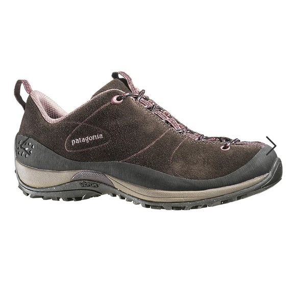 Patagonia Bly Velvet Brown Leather Upper Performance Footwear Trail Shoes 7.5 US - Picture 1 of 16